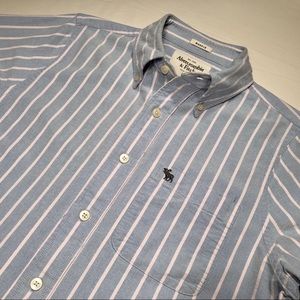 Abercrombie & Fitch | Striped Oxford Shirt
